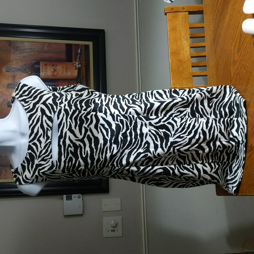 Zebra 🦓 stripped sexy dress - Picture 2 of 7